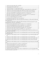 Đề cương ôn tập môn Kỹ nghệ phần mềm