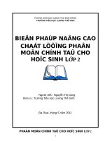 skkn rèn kĩ năng viết chính tả cho học sinh lớp 2 