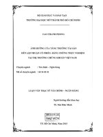 ảnh hưởng của tang trưởng tài sản đến lợi nhuận cổ phiếu bằng chứng thực nghiệm tại thị trường chứng khoán việt nam 