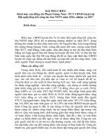 Bài phát biểu khai mạc hội nghị tổng kết thuế