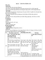 Giáo án học kì 2 sinh học 11