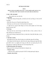 Giáo án thi GV giỏi cấp tỉnh  phong trào giải phóng dân tộc và tổng khởi nghĩa tháng tám( kèm GAĐT)