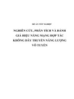 NGHIÊN CỨU PHÂN TÍCH VÀ ĐÁNH GIÁ HIỆU NĂNG MẠNG HỢP TÁC KHÔNG DÂY TRUYỀN NĂNG LƯỢNG VÔ TUYẾN (có code)