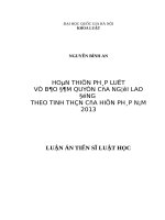 Hoàn thiện pháp luật về bảo đảm quyền của người lao động theo tinh thần của Hiến pháp năm 2013