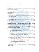 Giải pháp nâng cao hiệu quả quản lý nhà nước đối với kinh doanh rượu trên địa bàn tỉnh trà vinh (tt) 