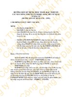 Hướng Dẫn Sử Dụng Máy Toàn Đạc Điện Tử Chi Tiết, triển điểm ra thực địa, đo lưới ...