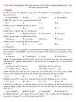 70   THPT chuyên hạ long   quảng ninh   lần 1   file word có lời giải chi tiết