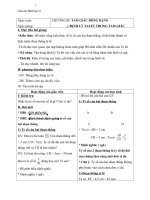 Giáo án Hình học 8 chương 3 bài 1: Định lí Talet trong tam giác