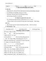 Giáo án Hình học 8 chương 4 bài 3: Thể tích của hình hộp chữ nhật