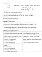 Giáo án Hình học 8 chương 4 bài 1: Hình hộp chữ nhật