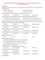 de thi thu  sở GD đt tỉnh hưng yên   lần 1   file word có lời giải chi tiết