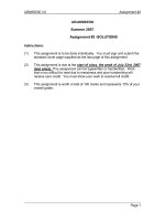  assignment10   fundamentals of corporate finance, 4th edition   brealey 