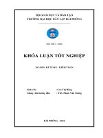 Hoàn thiện công tác kế toán tiền lương và các khoản trích theo lương ông ty Cổ phần nuôi trồng thủy sản Thuận Thiện Phát (Khóa luận tốt nghiệp)