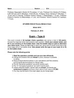  exam solution 11  fundamentals of corporate finance, 4th edition   brealey 