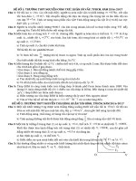 Đề thi học kỳ 2 vật lý 10