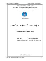 Hoàn thiện công tác kế toán hàng hóa tại Công ty TNHH Thương mại Mê Linh (Khóa luận tốt nghiệp)