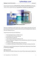 CƠ BẢN VỀ CHỈNH SỬA ẢNH TRONG PHOTOSOP