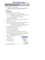 HƯỚNG DẪN THỰC HÀNH TIN HỌC CƠ BẢN