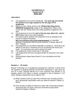  assignment11  fundamentals of corporate finance, 4th edition   brealey 