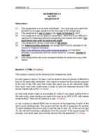  assignment1  fundamentals of corporate finance, 4th edition   brealey 