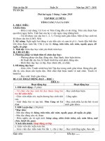 giáo án lớp 2 tuần 26 theo hướng phát triển năng lực