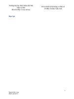 Thiết kế hệ thống cơ điện tử