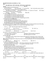 tổng hợp đề thi chương 2 môn hóa 10 có đáp án (đề trắc nghiệm)