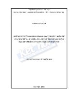 NHỮNG tư TƯỞNG cơ bản TRONG học THUYẾT KIÊM át của mặc tử và ý NGHĨA của CHÚNG TRONG xây DỰNG đạo đức mới của NGƯỜI VIỆT NAM HIỆN NAY 