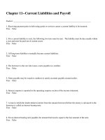 Test bank accounting 25th editon warren chapter 11  current liabili 