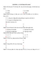 Ngân Hàng Đề Môn Điện Tử Số    Kỹ Thuật số ( có đáp án)