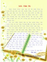 Thực trạng giáo dục giới tính cho trẻ mẫu giáo 5–6 tuổi ở Trường Mầm non Nam Lý – Đồng Hới – Quảng Bình (Khóa luận tốt nghiệp)