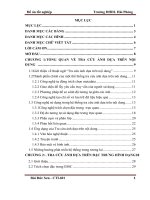 Tra cứu hình dạng đối tượng sử dụng kỹ thuật học hàm khoảng cách (Đồ án tốt nghiệp)