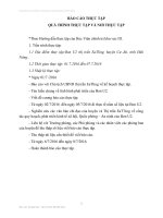 Báo cáo Thực Tập “ Chỉ ra xu thế phát triển kinh tế  xã hội, đảm bảo an ninh quốc phòng tại Bon U 2 thị trấn EaTling, huyện Cư Jút “