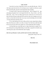 Phân tích cơ chế dập tắt phát quang do nồng độ pha tạp các ion đất hiếm trong thuỷ tinh borate kiềm (Khóa luận tốt nghiệp)