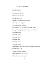 skkn một số biện pháp giúp trẻ làm quen với các tác phẩm văn học 