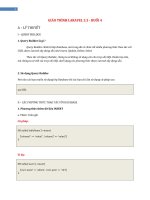 Lập trình website bằng LARAVEL framework PHẦN 2