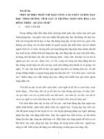 skkn một số biện pháp chỉ đạo nâng cao chất lượng dạy học theo hướng tích cực ở trường MN hoa lan  đông triều  quảng ninh 