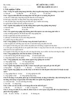 ĐỀ KIỂM TRA 1 TIẾT ĐỊA LẦN 2