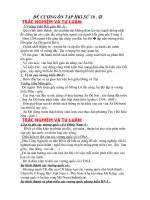 đề cương sử 10 hk1 chương trình chuẩn