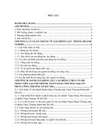 Đánh giá động lực lao động cho cán bộ nhân viên tại chi nhánh ngân hàng thương mại cổ phần công thương thành phố hà nội