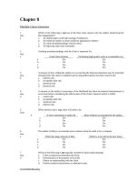 Test bank auditing and assurance principles by arens, elder  beasley chapter 08 