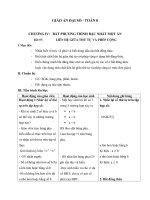 Giáo án Đại sô 8 chương 4 bài 1: Liên hệ giữa thứ tự và phép cộng