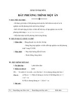 Giáo án Đại số 8 chương 4 bài 3: Bất phương trình một ẩn