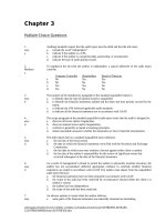 Test bank auditing and assurance principles by arens, elder  beasley chapter 03 