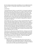 ĐÁNH GIÁ KHẢ NĂNG tạo ĐỘNG lực của CHÍNH SÁCH đãi NGỘ tại CÔNG TY TNHH một THÀNH VIÊN cơ KHÍ ô tô THANH XUÂN