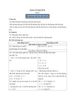 Giáo án Đại số 8 chương 4 bài 4: Bất phương trình bậc nhất một ẩn