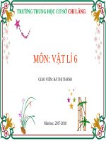 Bài 5. Sự cân bằng lực  Quán tính