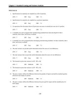 Test bank cost accounting foundations and evolutions 8e by raiborn chapter 7 