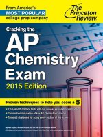 Cracking the AP chemistry exam, 2015 edition (2015) 