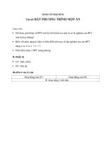 Giáo án Đại số 8 chương 4 bài 3: Bất phương trình một ẩn